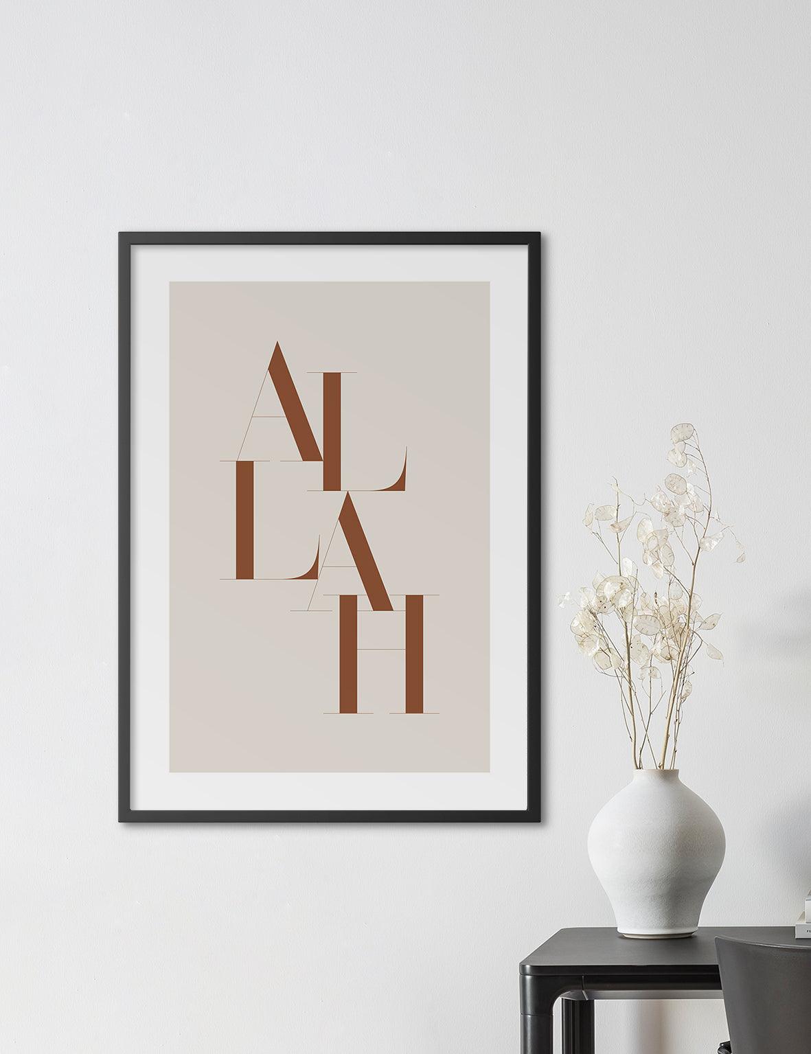 Allah, Earth Color - Doenvang