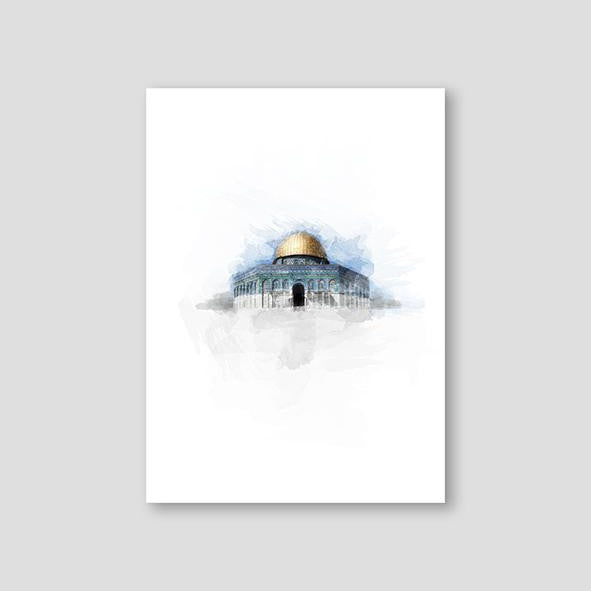 The Dome of the Rock, Color - Doenvang