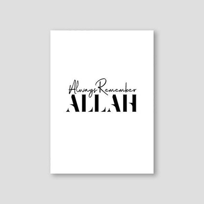 Always Remember Allah - Doenvang