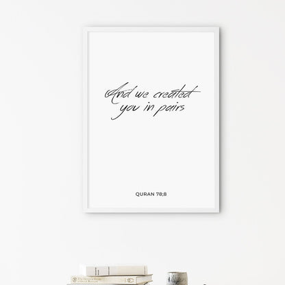 And We Created You, English - Doenvang
