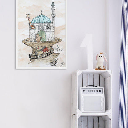 Come to Prayers, Handpainted by Mirela