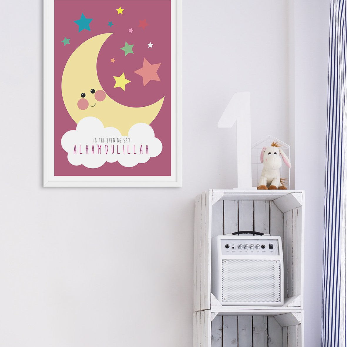 Moon Alhamdulillah Pink - Doenvang