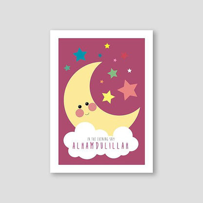 Moon Alhamdulillah Pink - Doenvang