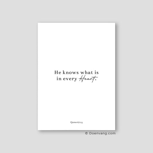 He Knows What