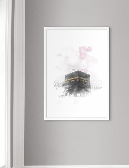 Al Haram Watercolor, Pink - Doenvang