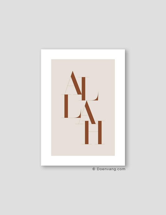 Allah, Earth Color - Doenvang
