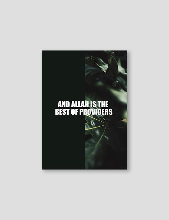 Allah, The Best of Providers - Doenvang