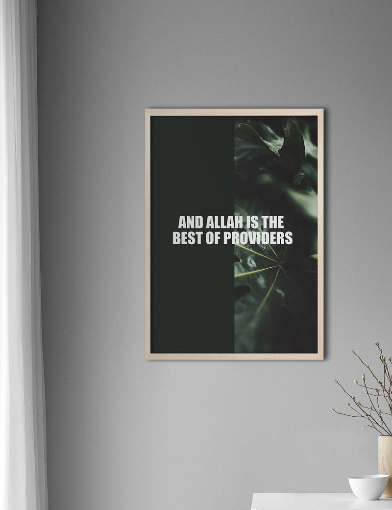 Allah, The Best of Providers - Doenvang