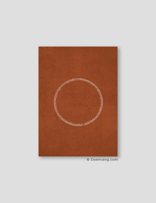 Ayath Al Kursi Circle, Earth Colors - Doenvang