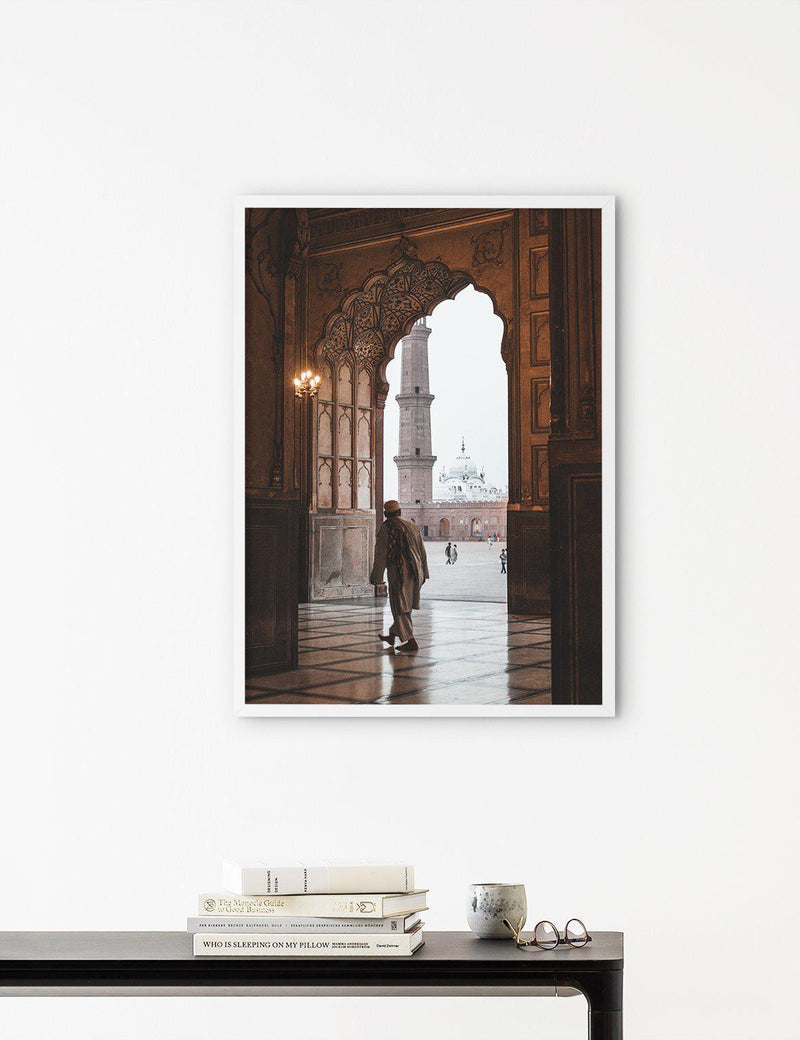 Badshahi Mosque, Man - Doenvang