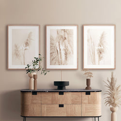 Beige Pampas | Peace, Hope, Love | Large - Doenvang