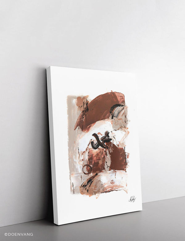 CANVAS | Abstract Muhammed (PBUH), Earth Colors - Doenvang