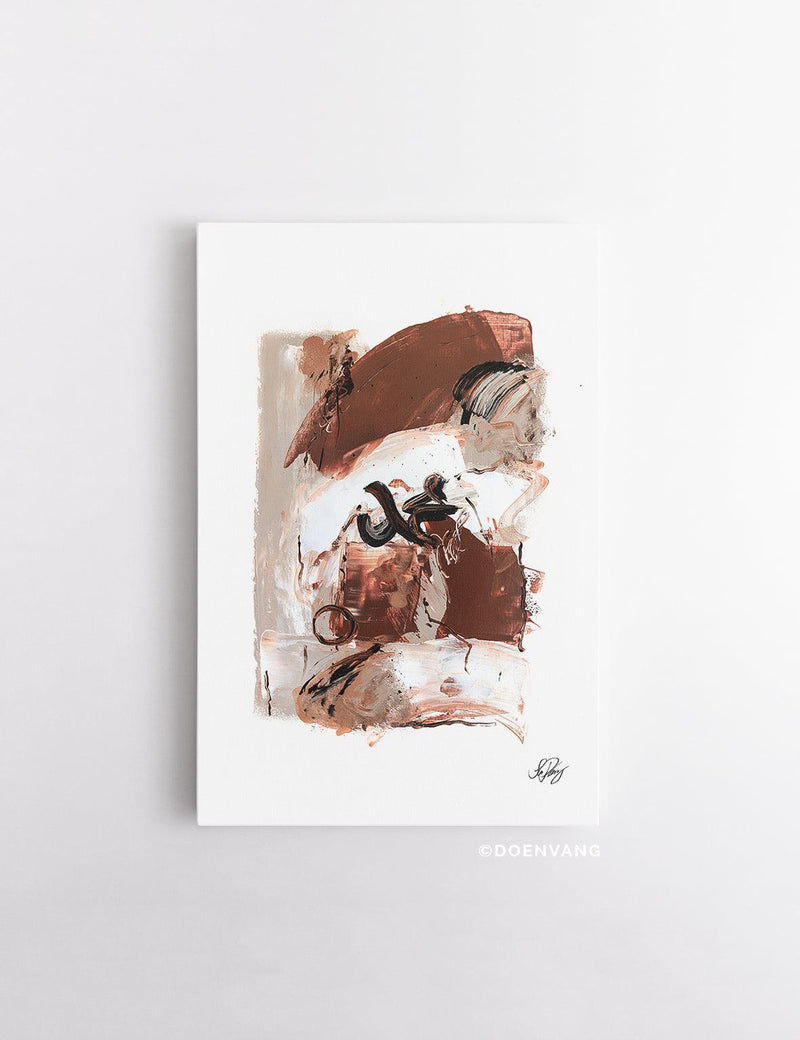 CANVAS | Abstract Muhammed (PBUH), Earth Colors - Doenvang