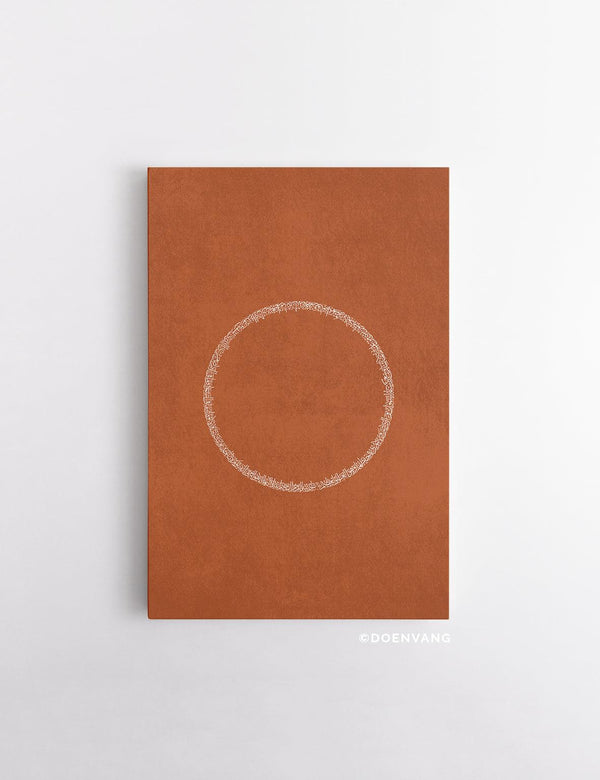 CANVAS | Ayath Al Kursi Circle, Terracotta - Doenvang