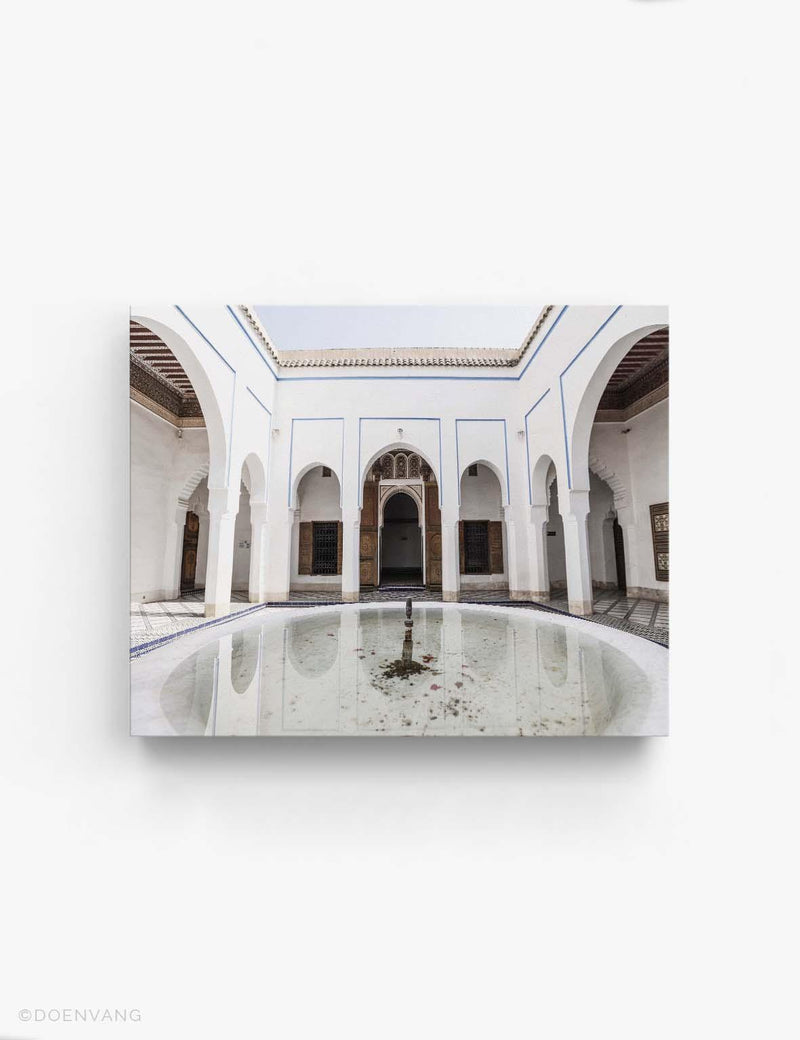 CANVAS | Marrakech Courtyard | Morocco 2021 - Doenvang