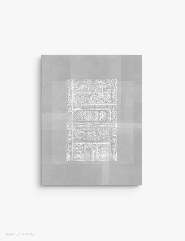 CANVAS | Qibla Door on Grey Background - Doenvang