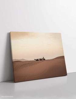 CANVAS | Sahara Desert Camels | Morocco 2021 - Doenvang