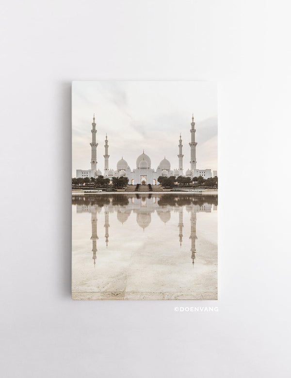 CANVAS | Sheikh Zayed Mosque Reflection, Abu Dhabi 2020 - Doenvang