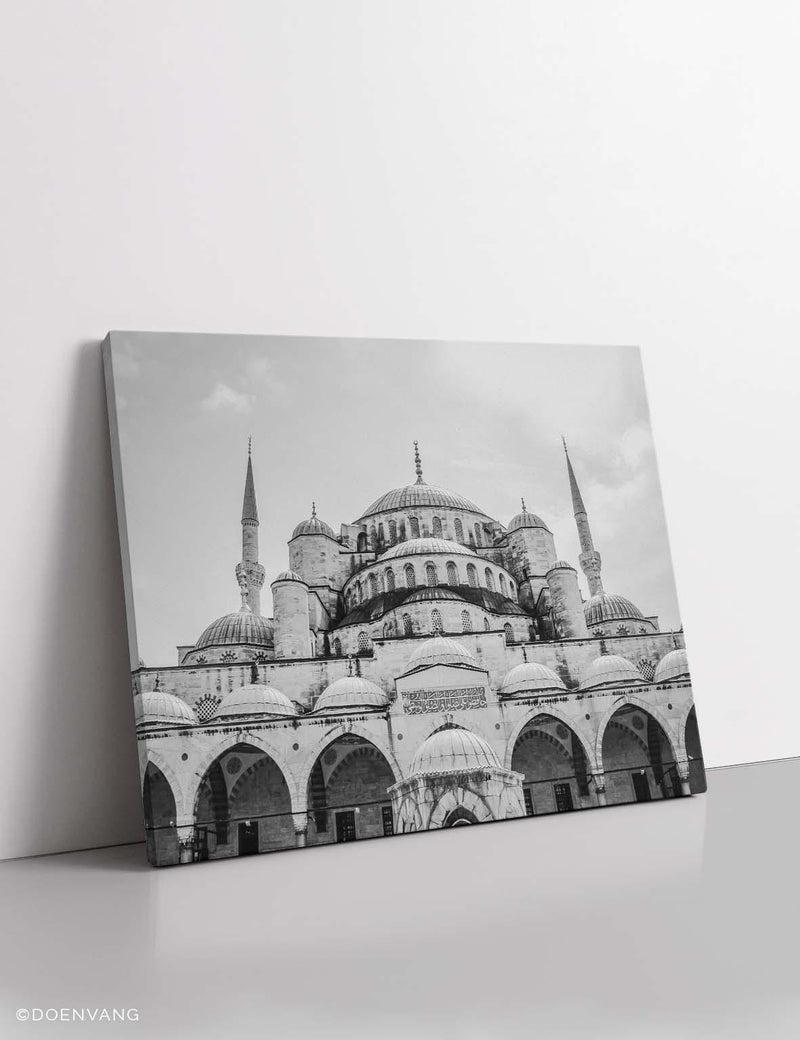 CANVAS | The Blue Mosque Grey | Turkey 2018 - Doenvang