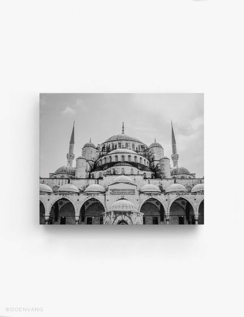 CANVAS | The Blue Mosque Grey | Turkey 2018 - Doenvang
