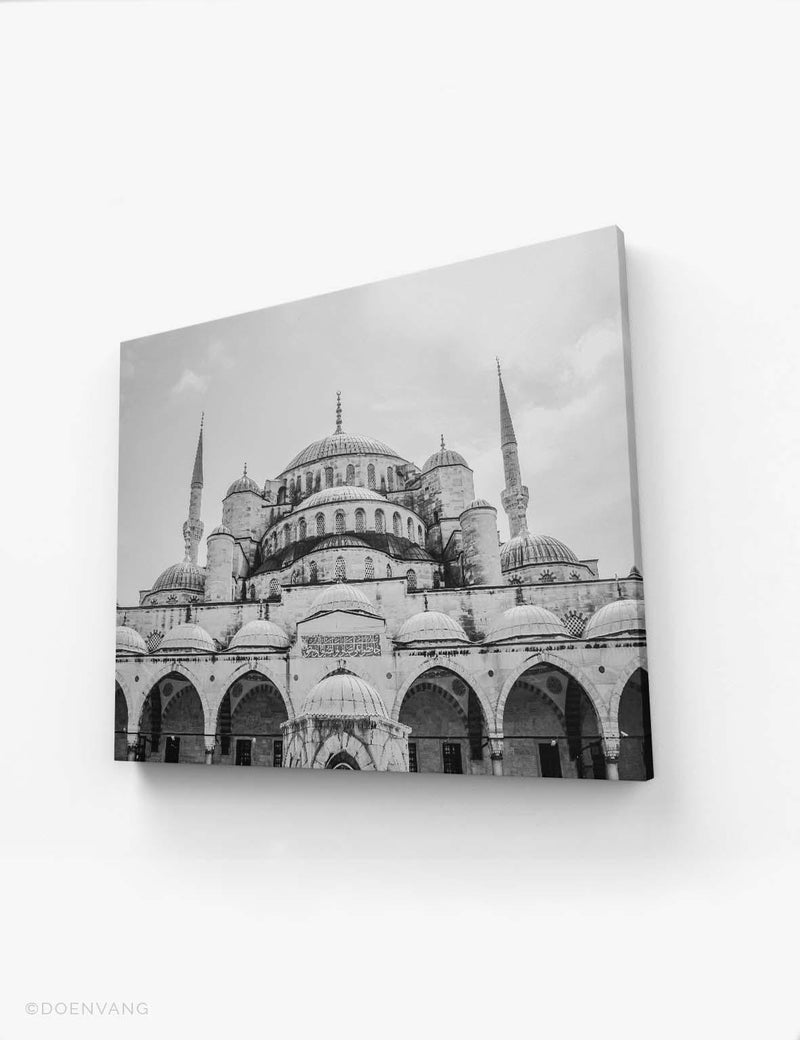 CANVAS | The Blue Mosque Grey | Turkey 2018 - Doenvang