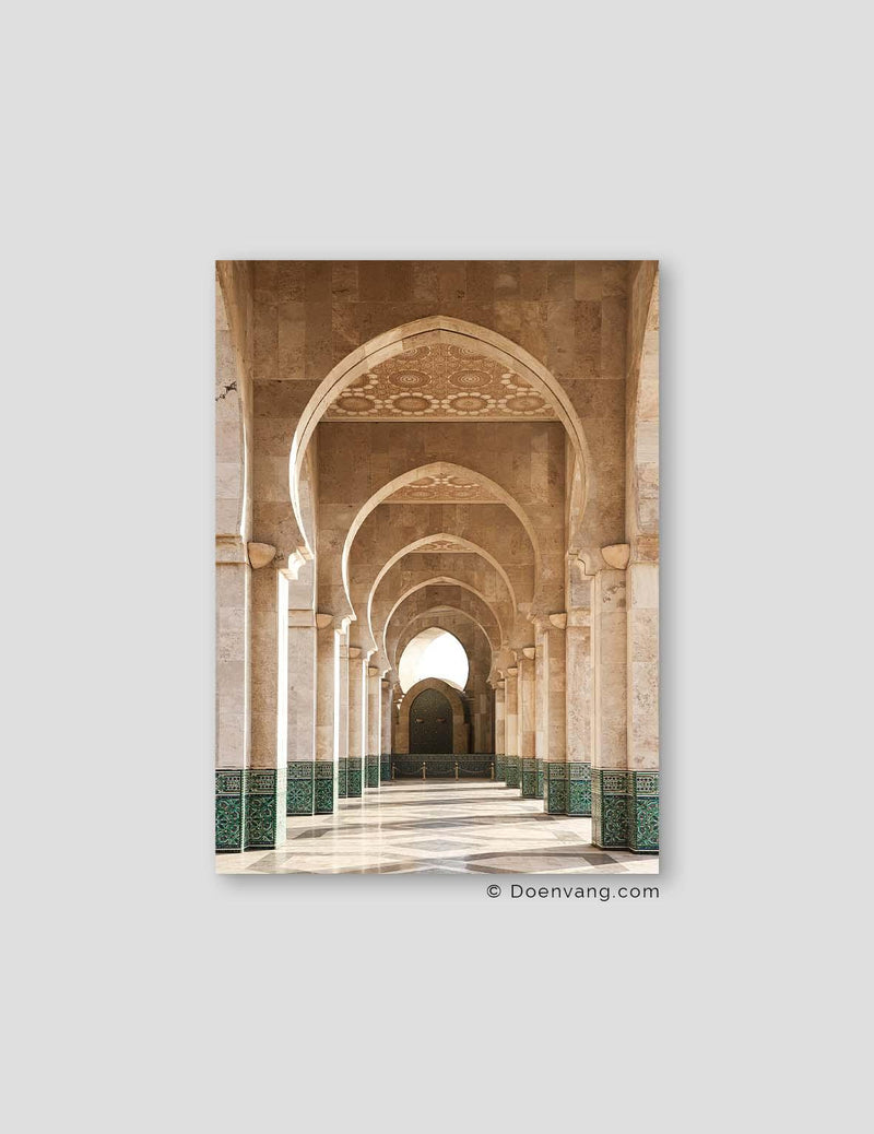 Casablanca Mosque Arches, Morocco 2021 - Doenvang