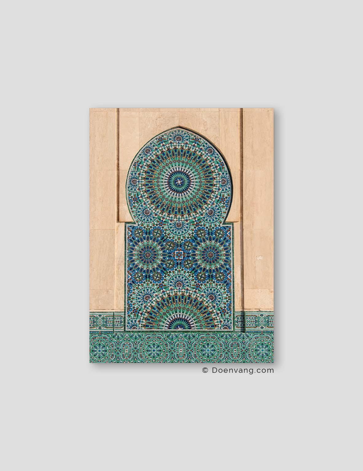 Casablanca Mosque Mosaic, Morocco 2021 - Doenvang
