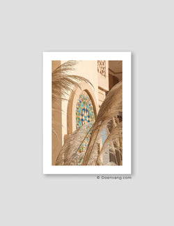 Casablanca Mosque Pampas Mosaic NO1, Morocco 2021 - Doenvang