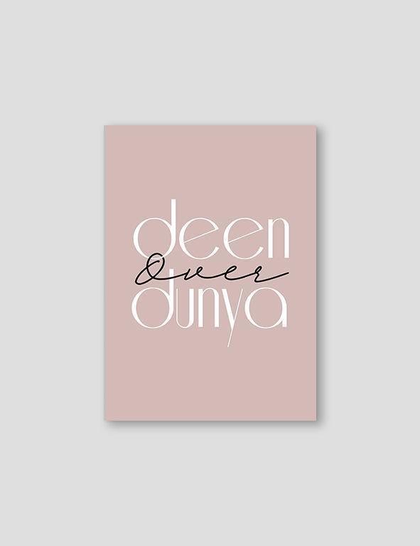 Deen over Dunya, Pink - Doenvang