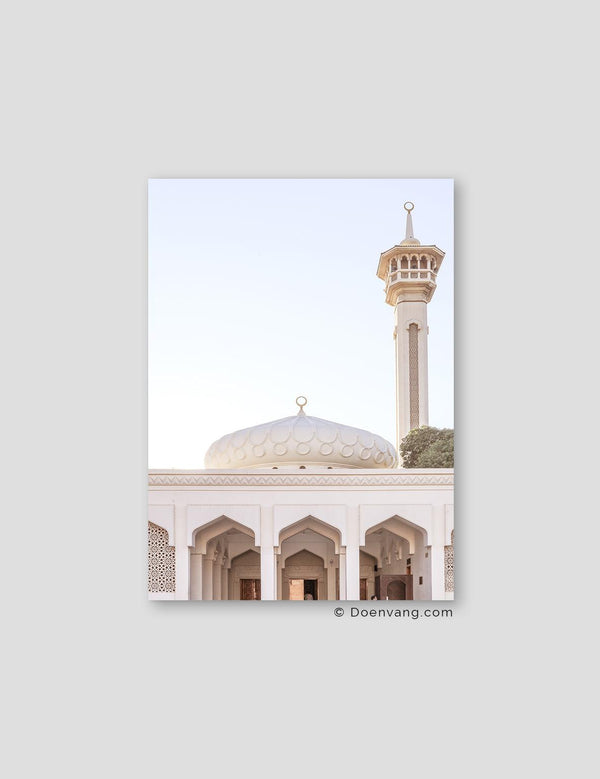 Dubai Old Town Mosque Exterior, UAE2020 - Doenvang