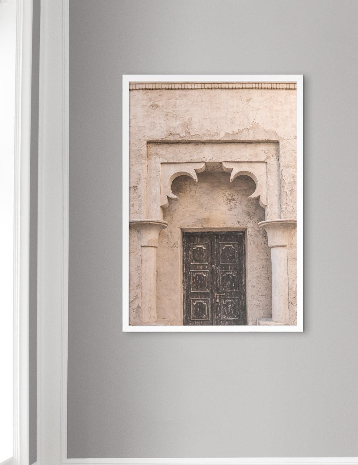 Dubai Old Town, Wooden Door Entrance - Doenvang