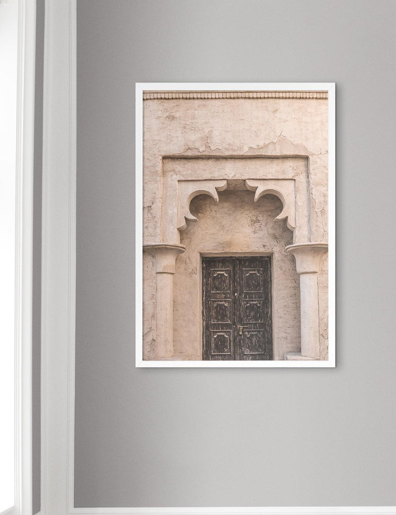 Dubai Old Town, Wooden Door Entrance - Doenvang