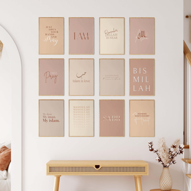 Dusty Typography Combination | 12 Small - Doenvang
