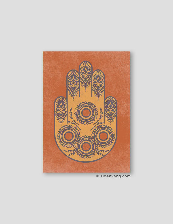 Fatimas Hand, Orange Vintage - Doenvang