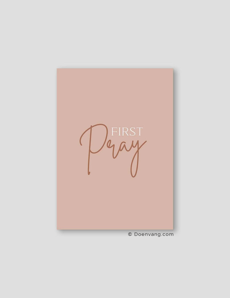 First Pray Dusty Colors - Doenvang
