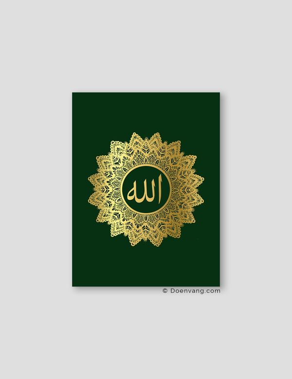 FOIL POSTER | Allah Mandala, Foglia - Doenvang
