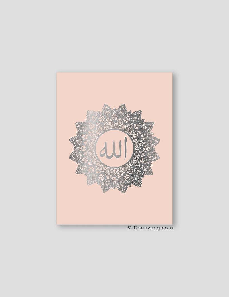 FOIL POSTER | Allah Mandala, Nude - Doenvang