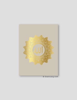 FOIL POSTER | Allah Mandala, Perla - Doenvang