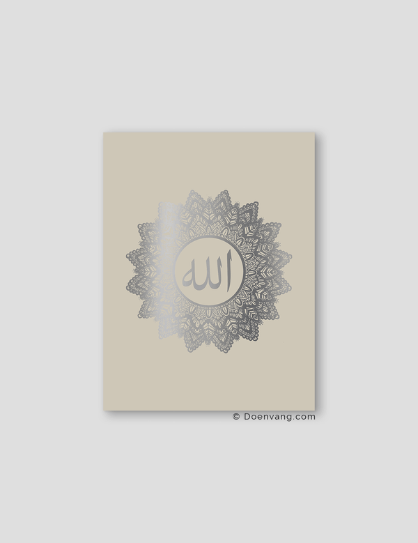 FOIL POSTER | Allah Mandala, Perla - Doenvang