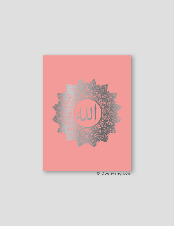 FOIL POSTER | Allah Mandala, Rose - Doenvang