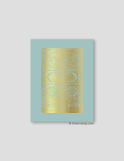 FOIL POSTER | Kaaba Door, Celeste - Doenvang