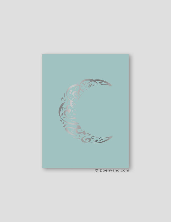 FOIL POSTER | Verily Moon, Celeste - Doenvang