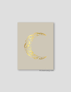 FOIL POSTER | Verily Moon, Perla - Doenvang