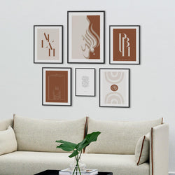 Graphic Earth Color Combination, Various Sizes - Doenvang
