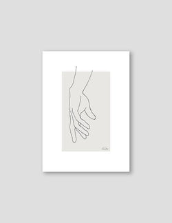 Hand Drawing #1 w/signature - Doenvang