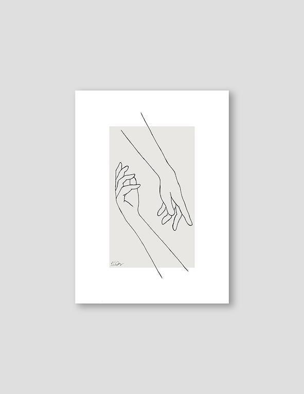 Hand Drawing #2 w/signature - Doenvang