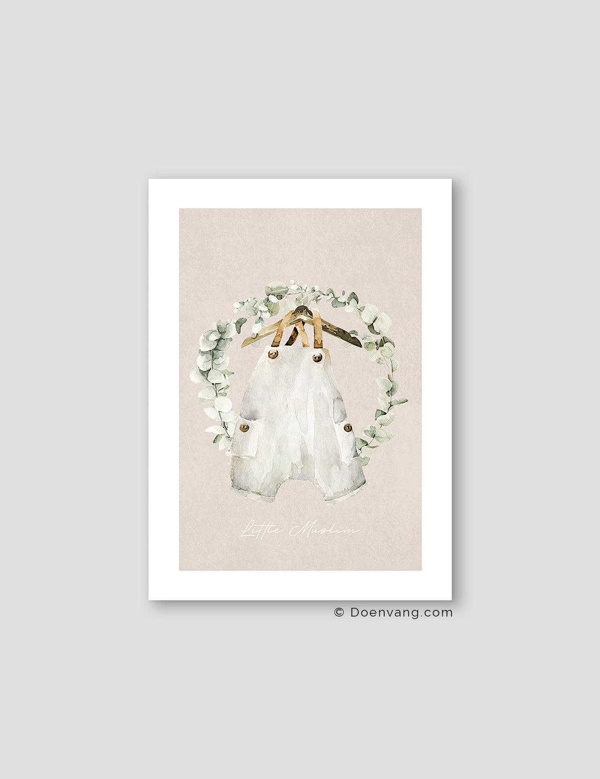 Little Muslim, Watercolour - Doenvang
