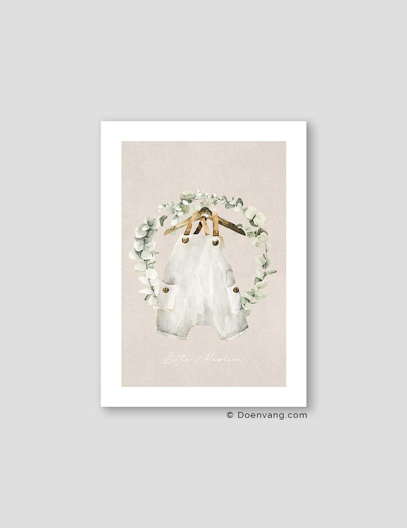 Little Muslim, Watercolour - Doenvang