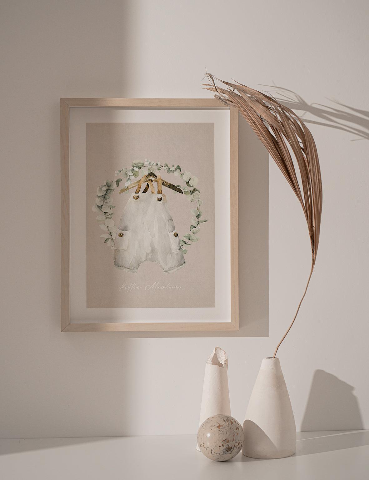 Little Muslim, Watercolour - Doenvang