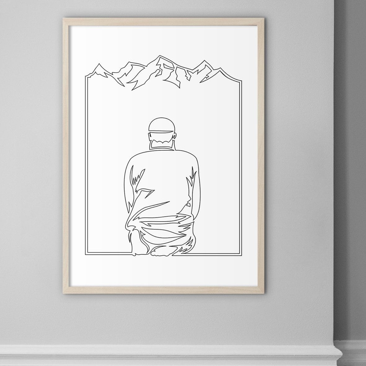 Man and Mountain - Doenvang